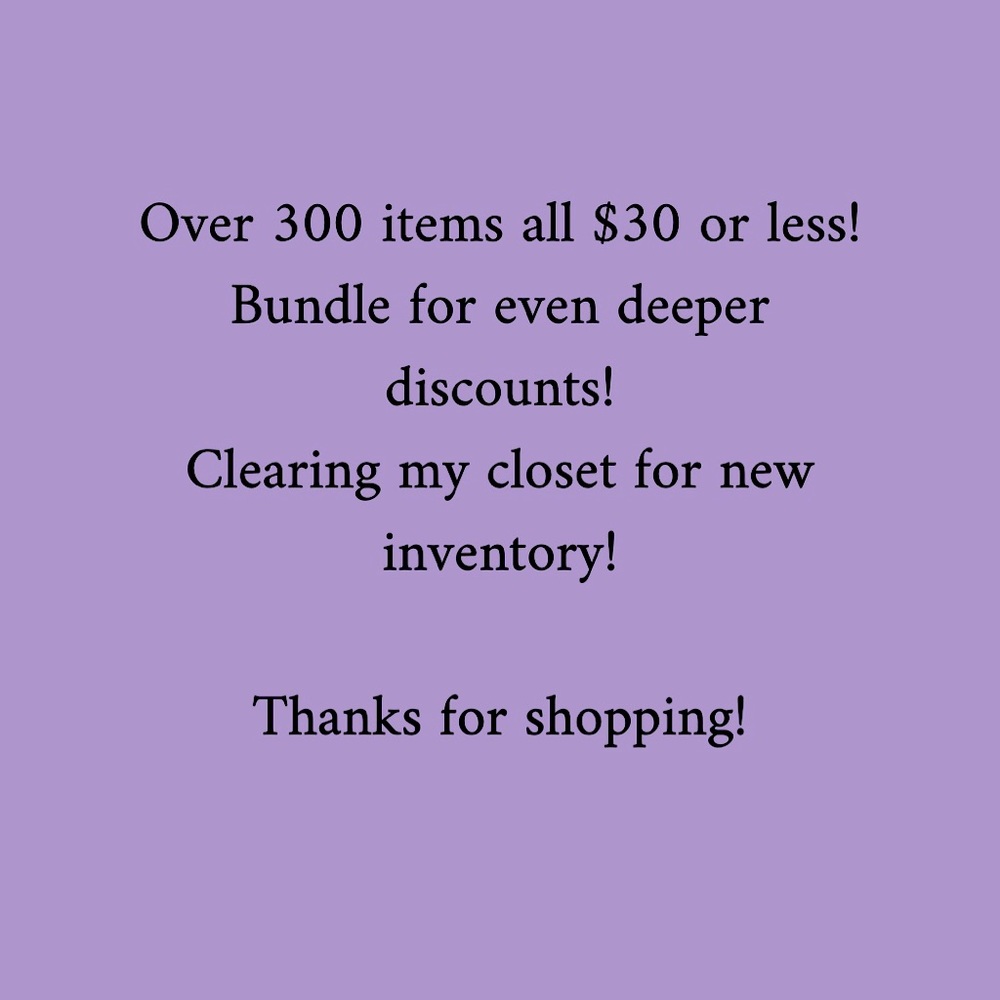 Many items $5-$10 Bundle for more Discounts!